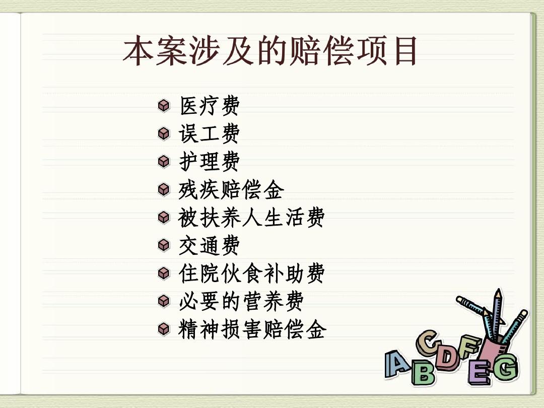 醫療事故賠償標準 醫療事故賠償標準
